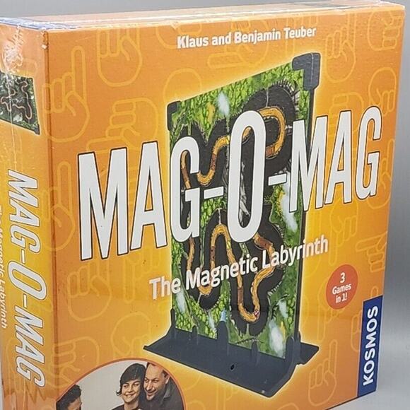 Magnetic Labyrinth Thames & Kosmos Boardgame Mag-O-Mag Box Unique New - Picture 7 of 7